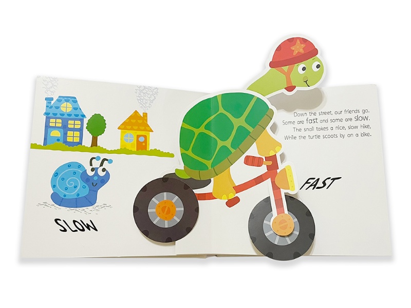 【Listen & Learn Series】Pop-Up & Learn Opposites（驚喜跳跳立體書：快來比一比）（附美籍教師朗讀音檔）